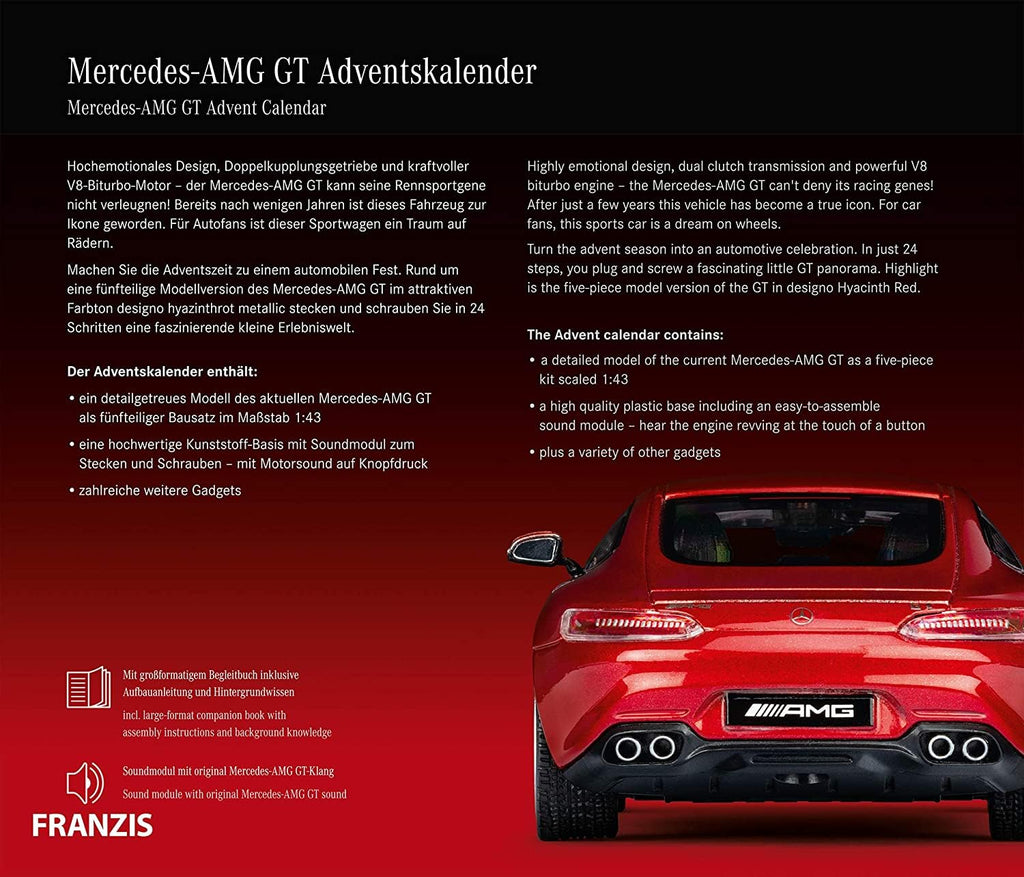 Mercedes-Benz AMG GT Adventkalender 1:43