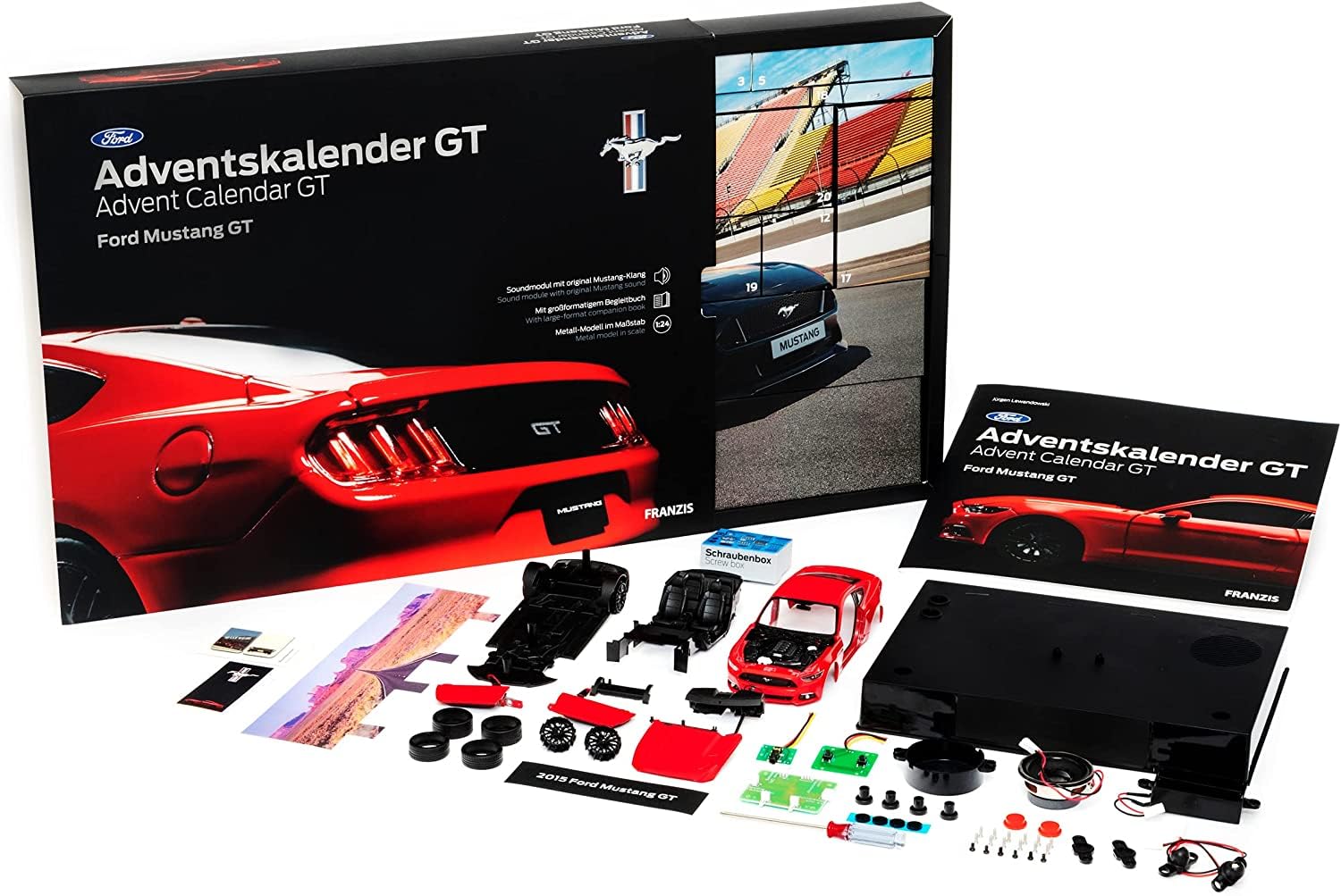 Ford Mustang GT Adventkalender 1:24