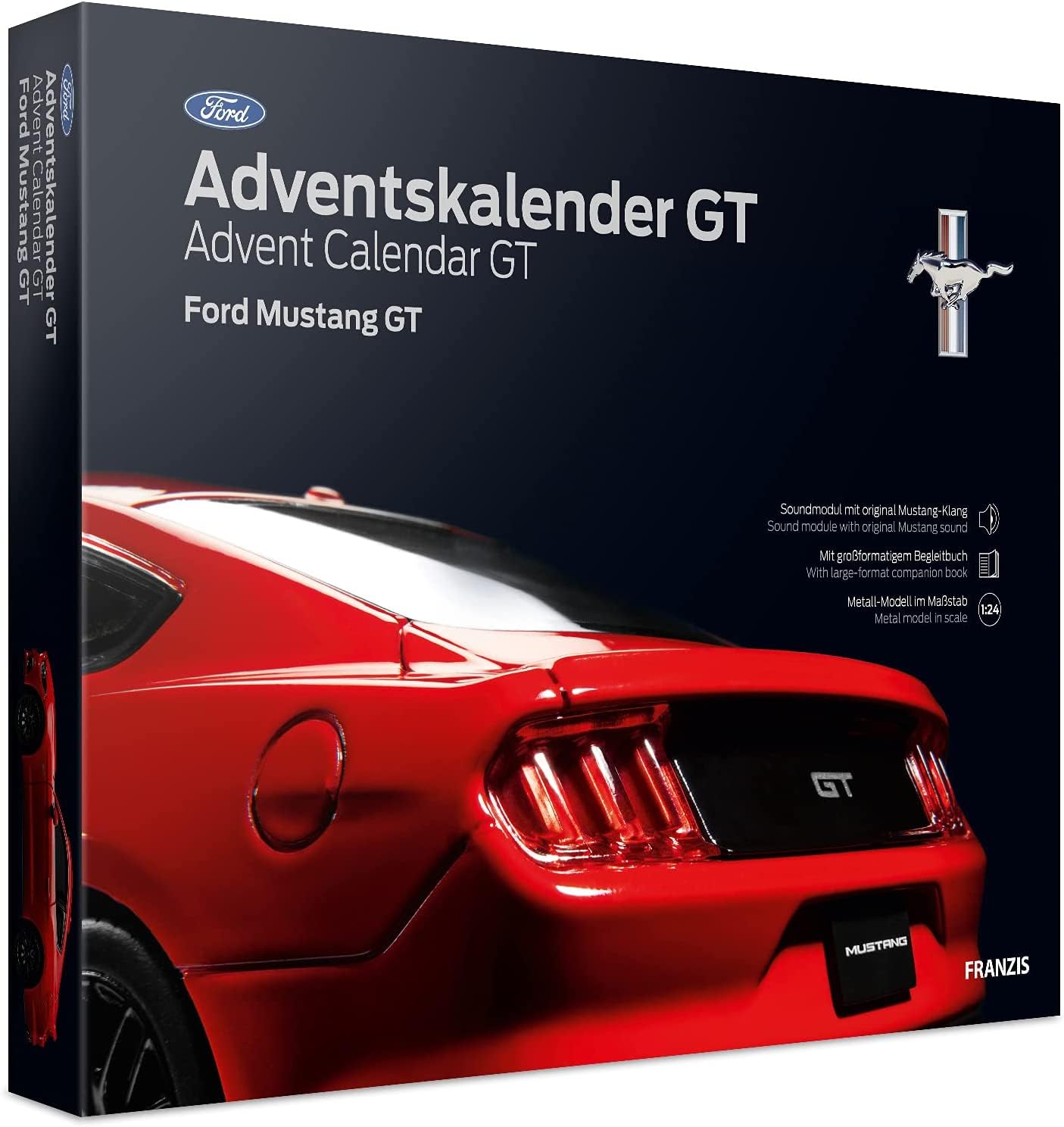 Ford Mustang GT Adventkalender 1:24