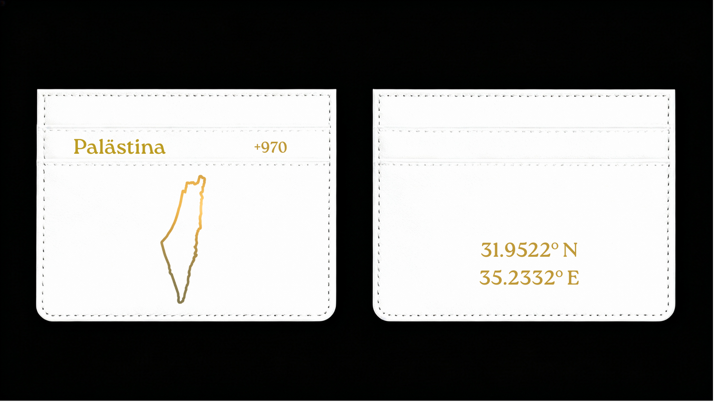 Palästina Cardholder