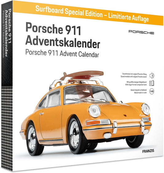 Porsche 911 Surfboard Adventkalender 1:43